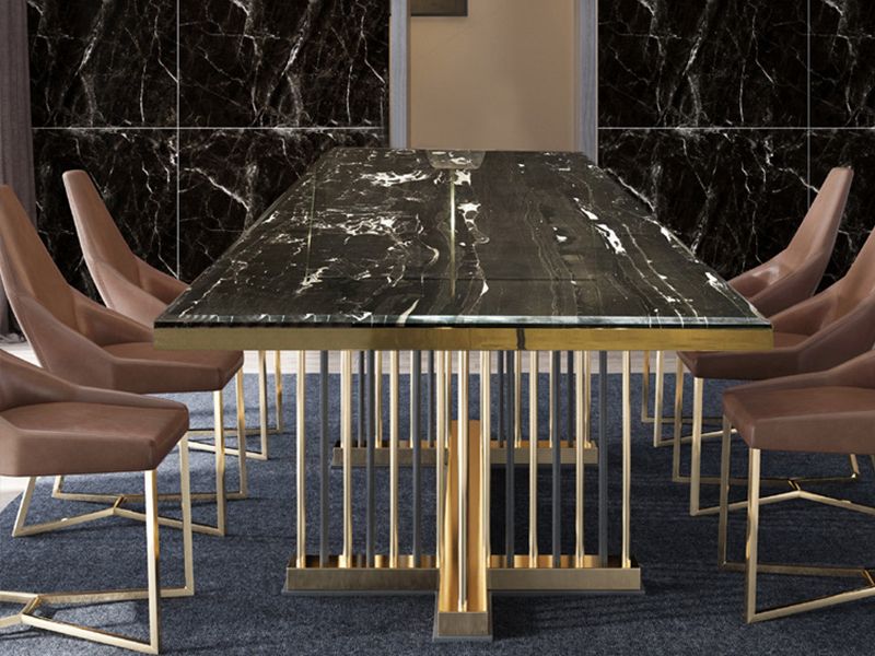 10 Seater Marble Dining Table