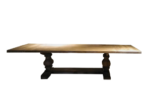 French Style Solid Wood Rectangular Dining Table