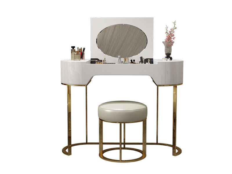 Light Luxury Bedroom Dresser Storage Cabinet Dressing Table