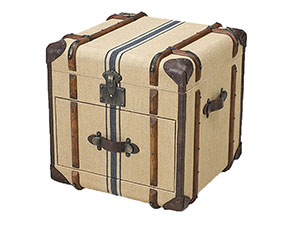 Linen Fabric Small Side Trunk